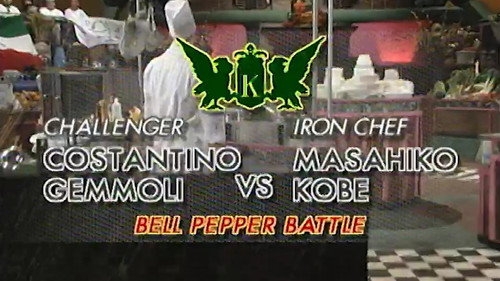 Iron Chef Season 7 Episode 3 - Kobe vs. Costantino Gemmoli (Bell Pepper Battle)