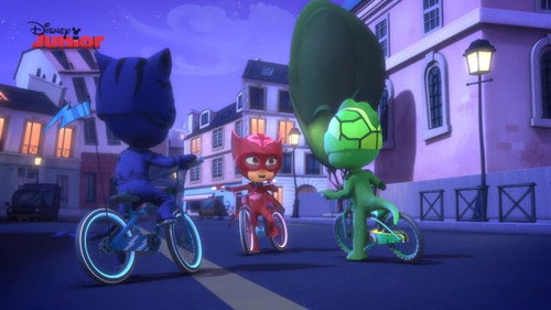 PJ Masks Season 1 Episode 34 - Catboy's Two Wheeled Wonder