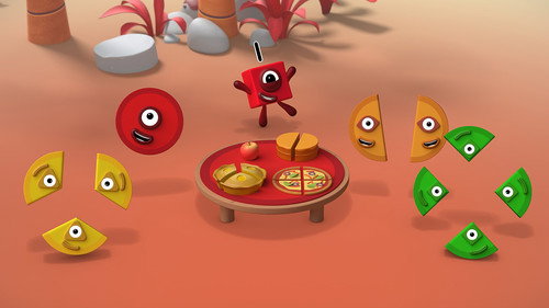 Numberblocks Season 8 Episode 24 - Fractions Are a Piece of Cake