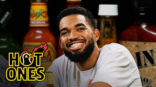 Hot Ones Season 31 Episode 5 - Karl-Anthony Towns Goes One on One Against Spicy Wings