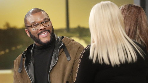 Tyler Perry, Maya Rockeymoore Cummings, and Billy Porter still