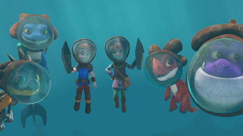Dragons Rescue Riders: Heroes of the Sky Season 3 Episode 2 - Return to the Sunken City