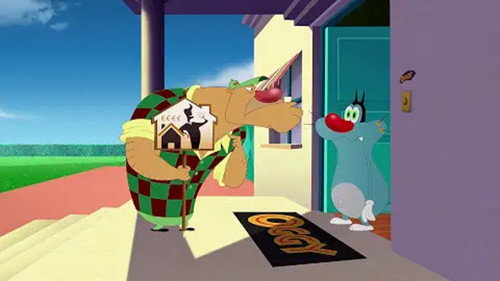 Oggy and the Cockroaches Season 6 Episode 36 - The Tenants