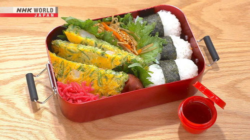 BENTO EXPO Season 9 Episode 5 - Tamagoyaki Five-color Bento & Scallion Pancake Bento (Negiyaki)