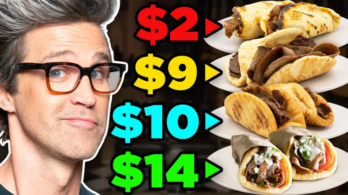 Frozen vs. Fast vs. Fancy Food Taste Test still