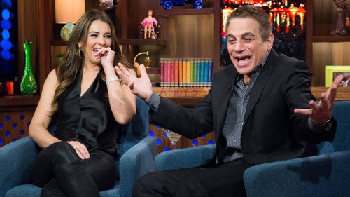 Elizabeth Hurley & Tony Danza still