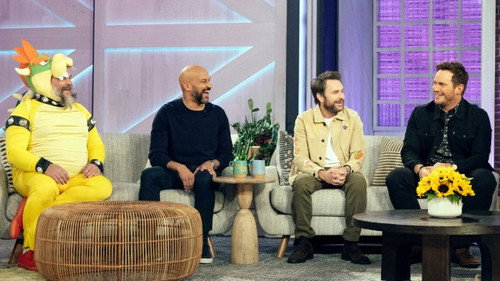 Chris Pratt, Jack Black, Keegan-Michael Key, Charlie Day still