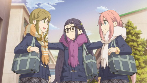 Laid-Back Camp Season 2 Episode 9 - Winter's End and the Day of Departure