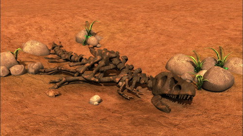 Fossil Fred still