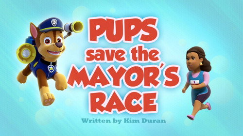 Pups Save the Mayor's Race still
