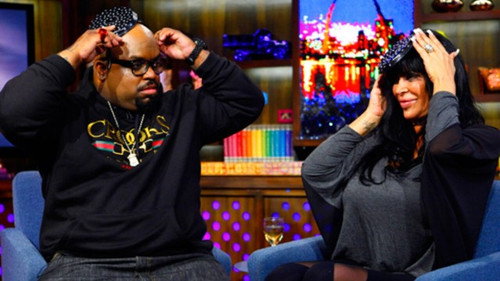 Cee Lo Green & Angela "Big Ang" Railoa still