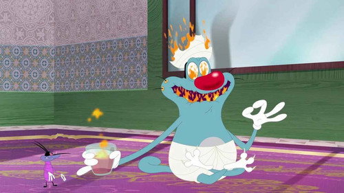 Oggy and the Cockroaches Season 5 Episode 16 - Oggy the Fakir