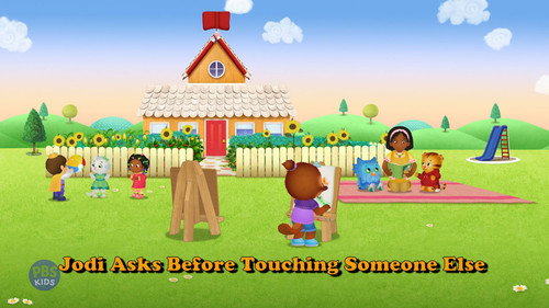 Daniel Tiger's Neighborhood Season 8 Episode 4 - Jodi Asks Before Touching Someone Else