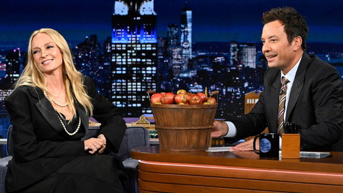 The Tonight Show Starring Jimmy Fallon S14E15 — Uma Thurman, Josh Charles, Queens of the Stone Age