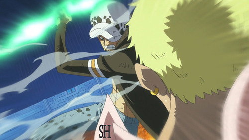 One Piece Season 17 Episode 722 - A Blade of Tenacity! The Gamma Knife Counterattack!