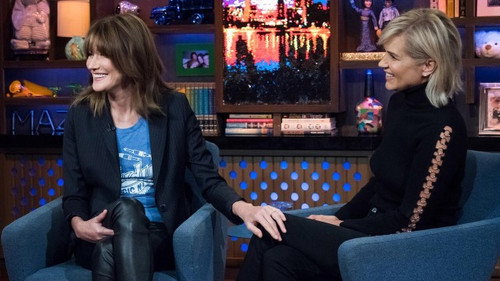 Carla Bruni & Yolanda Hadid still