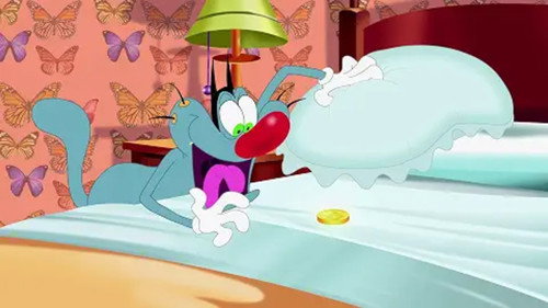 Oggy and the Cockroaches Season 6 Episode 8 - Tooth Exchange