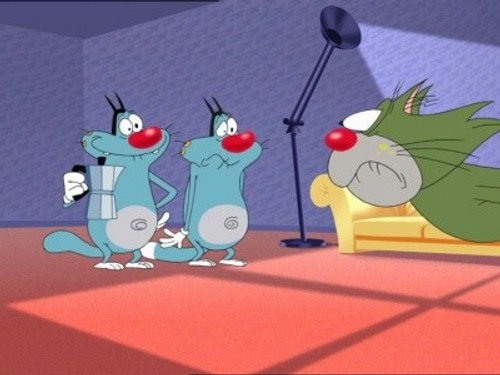 Oggy and the Cockroaches Season 3 Episode 34 - Oggy's Double
