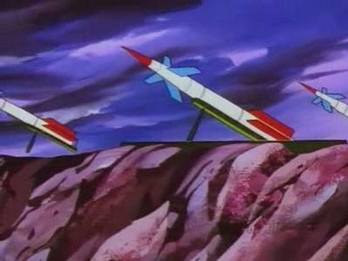 Mazinger Z secret weapon shooting!! still