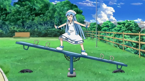 Squid Girl Season 2 Episode 5 - Isn`t That Radio-controlled!? / Isn`t it Tanabata!? / Won`t You Play B