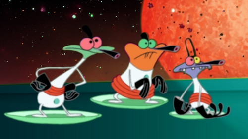Oggy and the Cockroaches Season 1 Episode 43 - Space Roaches
