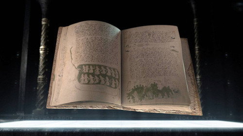 Strangest Things Season 1 Episode 7 - The Golden Disk, The Book of Mysteries and the Mirror to the Other Side