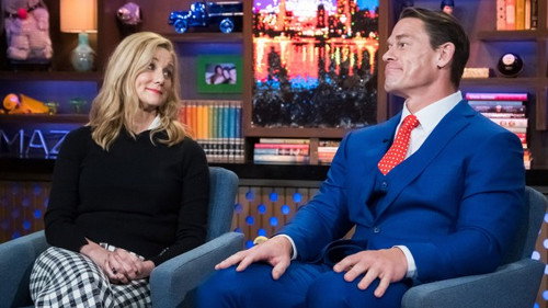 Laura Linney; John Cena still