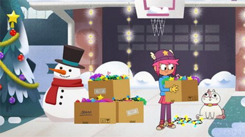 Boy Girl Dog Cat Mouse Cheese Season 1 Episode 50 - Family On Ice
