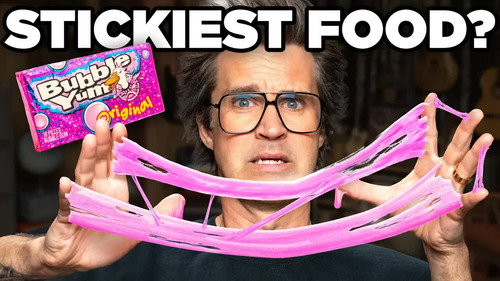 What's The Stickiest Food? still