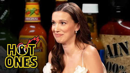 Hot Ones Season 30 Episode 10 - Millie Bobby Brown Petitions Da Bomb While Eating Spicy Wing