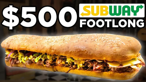 $500 Subway Footlong Taste Test still