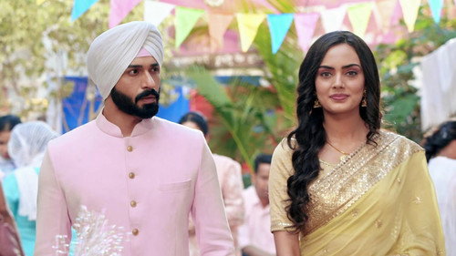 Angad, Sahiba Visit the Mongas. still