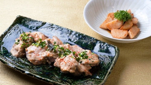 Authentic Japanese Cooking: Simmered Yellowtail with Sake Lees (Kasu-ni) still