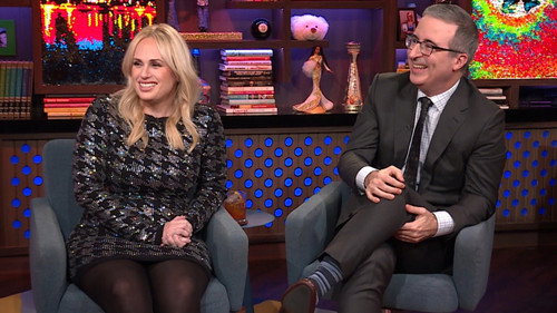 John Oliver and Rebel Wilson still