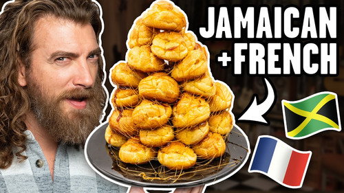 Can We Combine French & Jamaican Food? (Taste Test) still