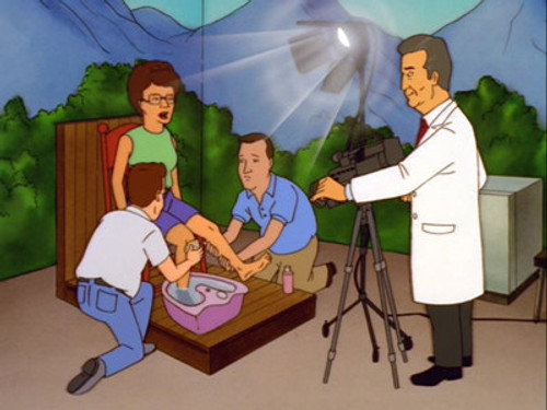 King of the Hill Season 4 Episode 23 - Transnational Amusements Presents: Peggy's Magic Sex Feet