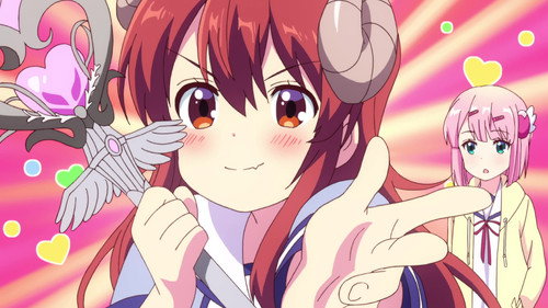 The Demon Girl Next Door Season 1 Episode 3 - Nightmare or Forebear?! The Doorstop of Darkness Descends