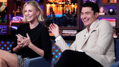 Charlize Theron, Henry Golding still