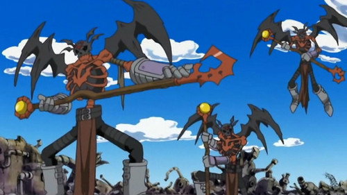 Digimon Frontier Season 1 Episode 43 - Bad to the Bones