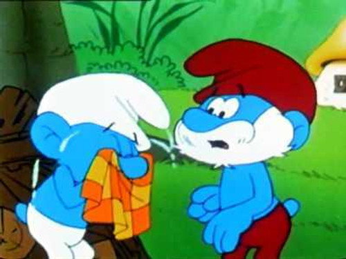 Crying Smurfs still
