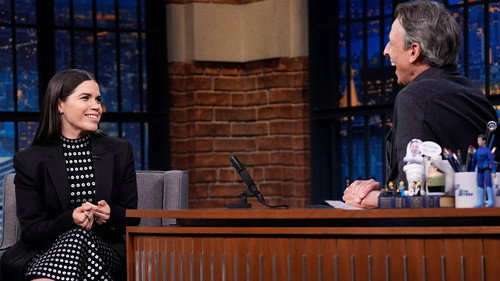 Late Night with Seth Meyers Season 12 Episode 137 - America Ferrera, Hugh Bonneville