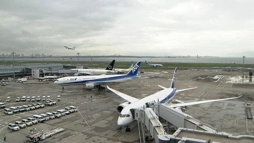 Haneda Airport: From Summer to Autumn still