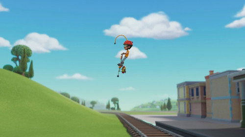 Air Rescue: Pups Stop a Rocket-Powered Pogo Stick still