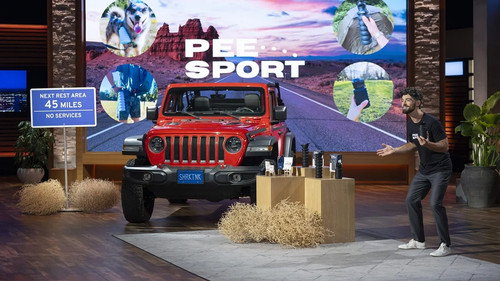 Shark Tank Season 17 Episode 8 - Urine for a Surprise: Would NFL Legend Michael Strahan Use This Personal Product in Public?