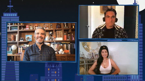 Reza Farahan and Destiney Rose still