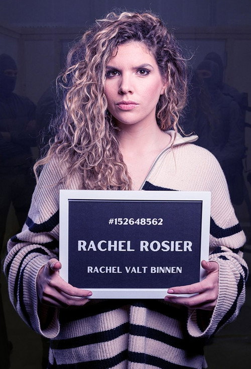 Rachel valt binnen poster