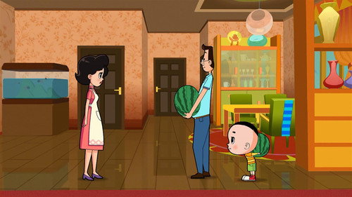 Big-Headed Kid and Small-Headed Father Season 4 Episode 12 - Episode 12