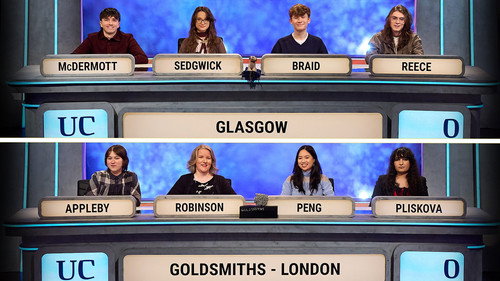 University Challenge Season 56 Episode 13 - Glasgow v Goldsmiths