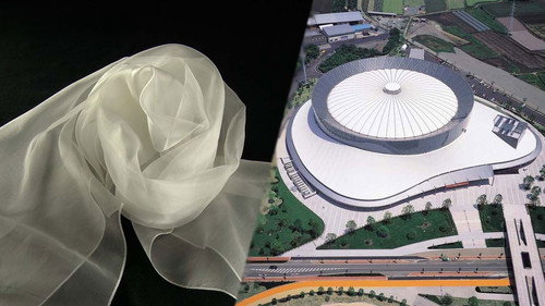 Japan's Top Inventions Season 8 Episode 2 - Ultra-thin Silk Fabrics / Membrane Structures