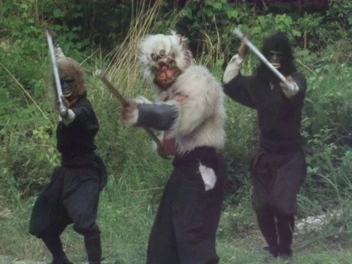 Skinning With Tusks, the Beastman Ninja Troop still